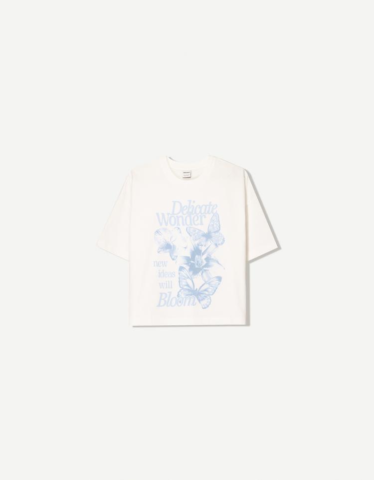 Short sleeve T-shirt with print