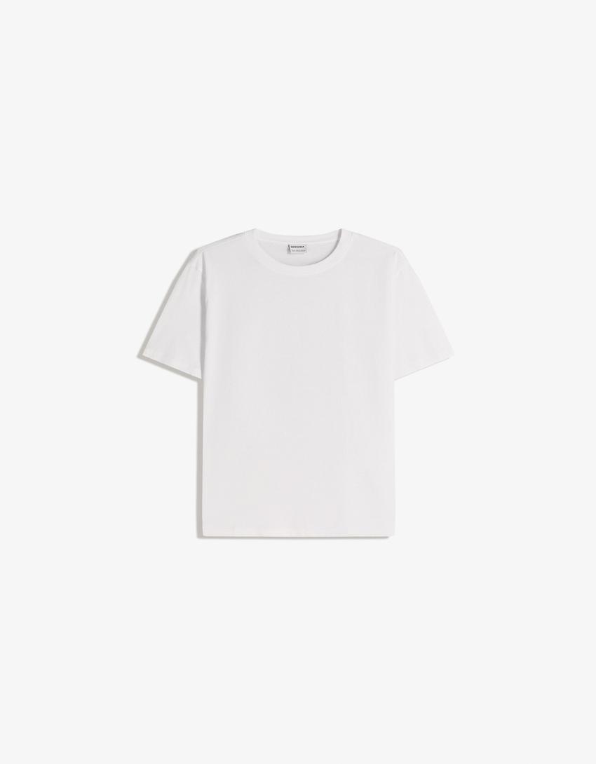 short sleeve T-shirt-White