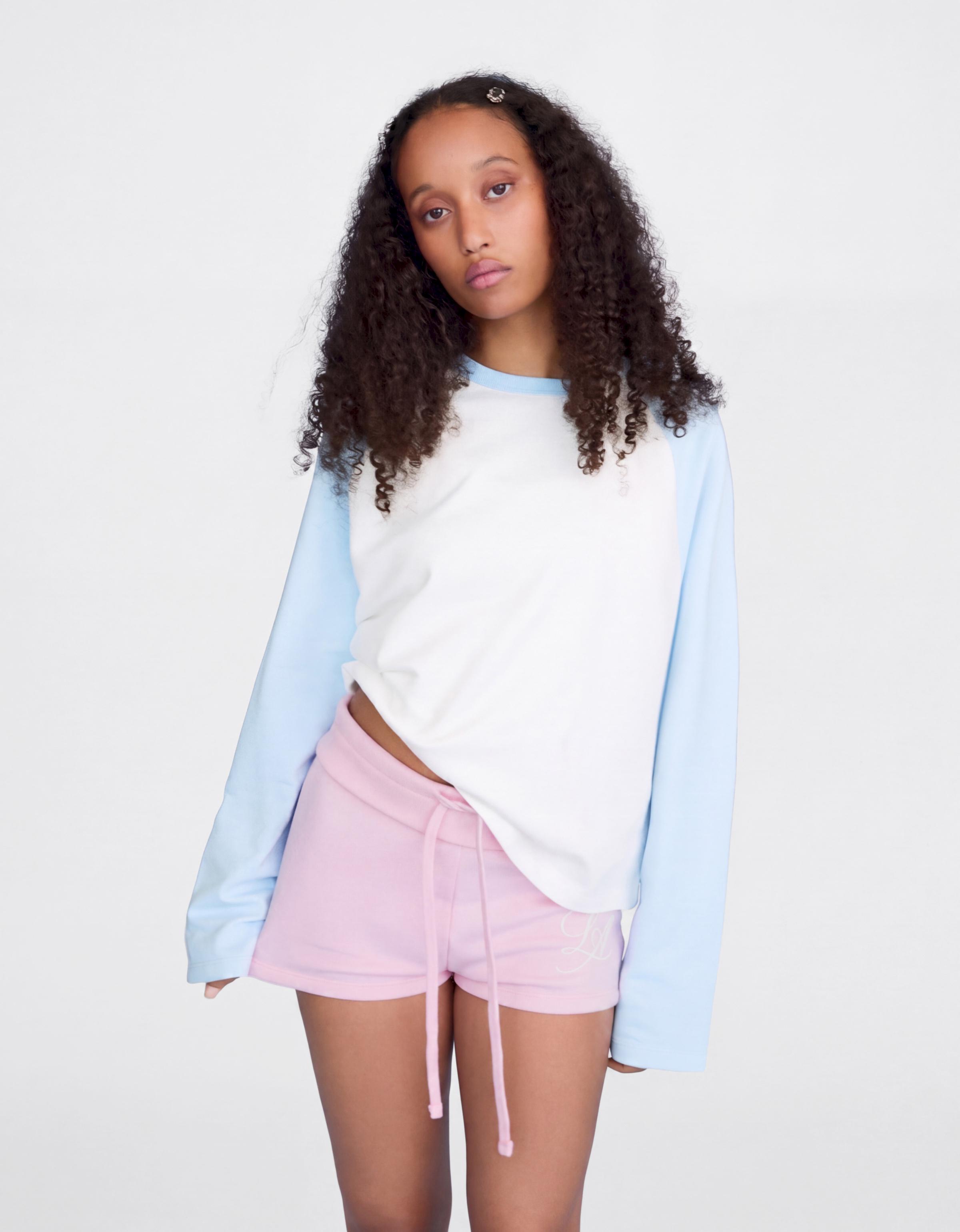 Round neck raglan jumper — Off white