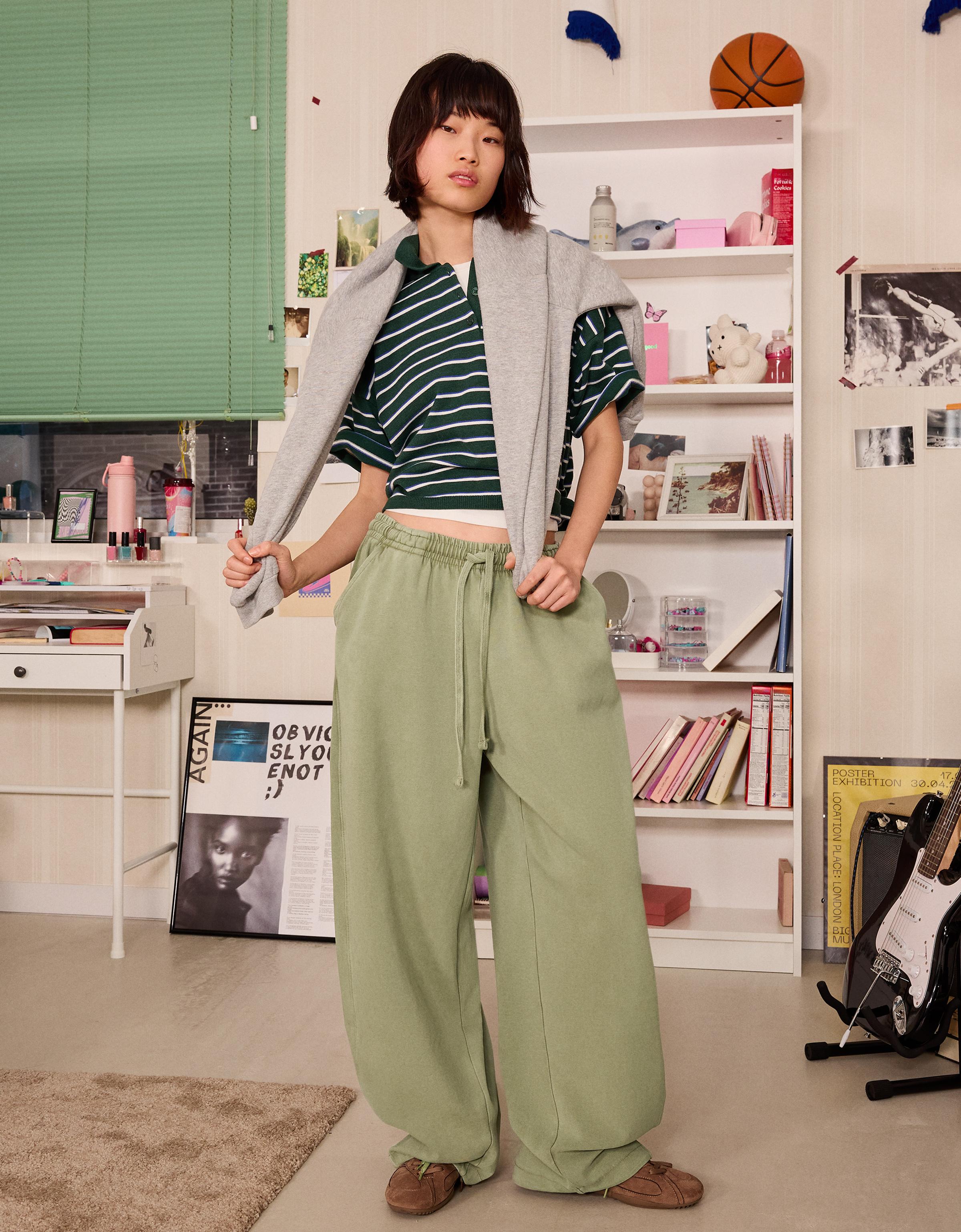 Stoperli barrel fit eşofman altı - Görsel 9