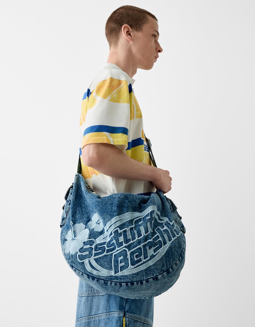 T-shirt polo BERSSSHKA X SSSTUFFF imprimé-Vert-1