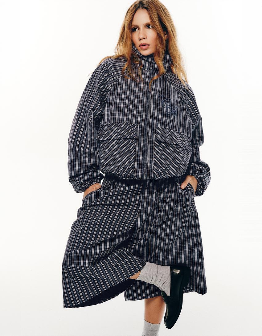 Bermuda cuadros Carol Biazin Collection-Marino