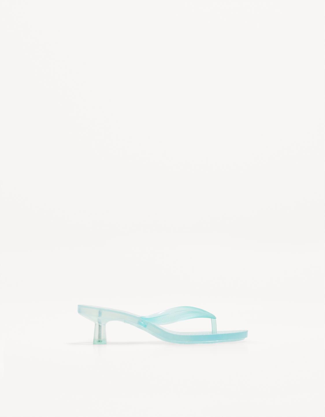 Jelly heeled sandals
