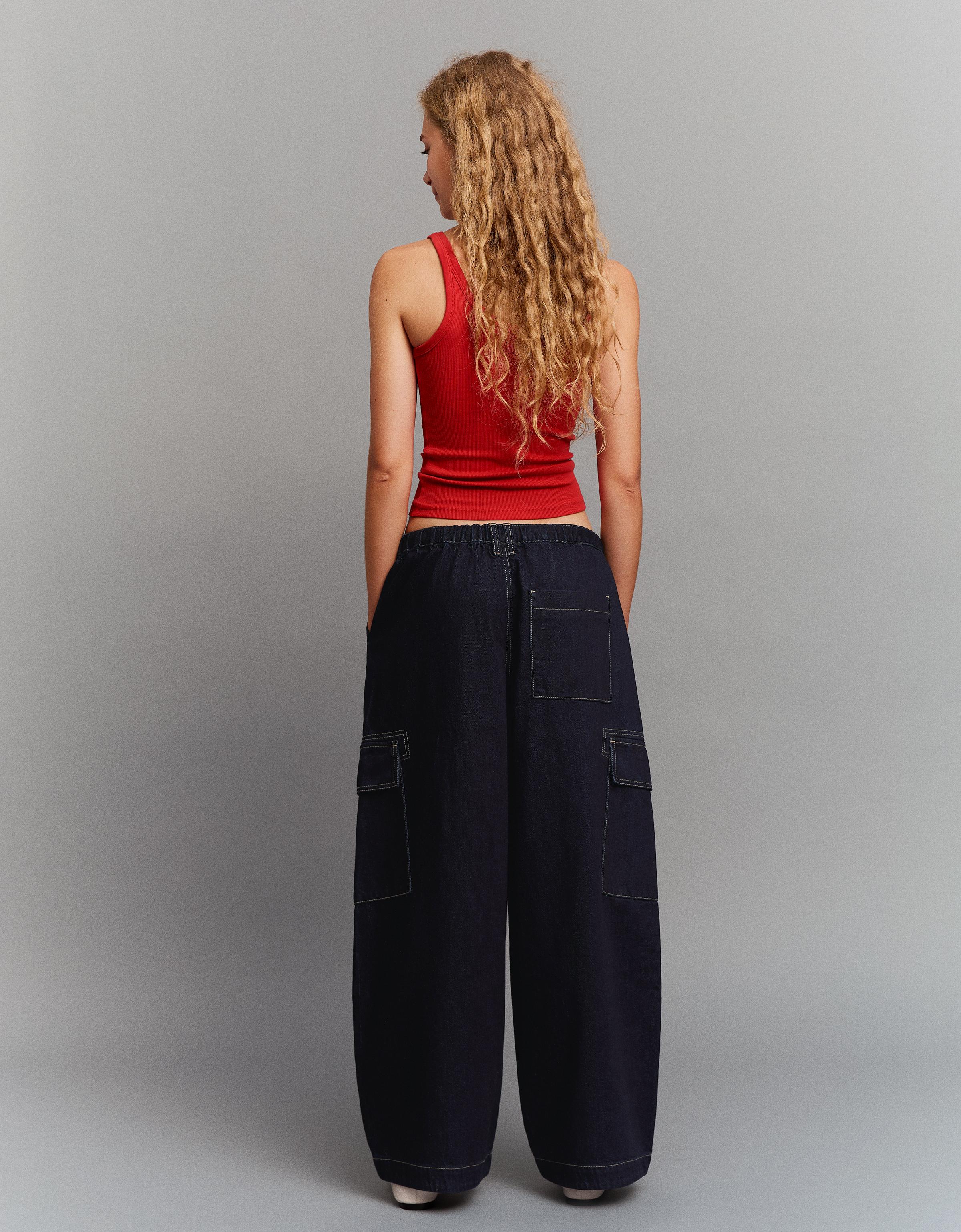 Kargo paraşüt jean - Görsel 20