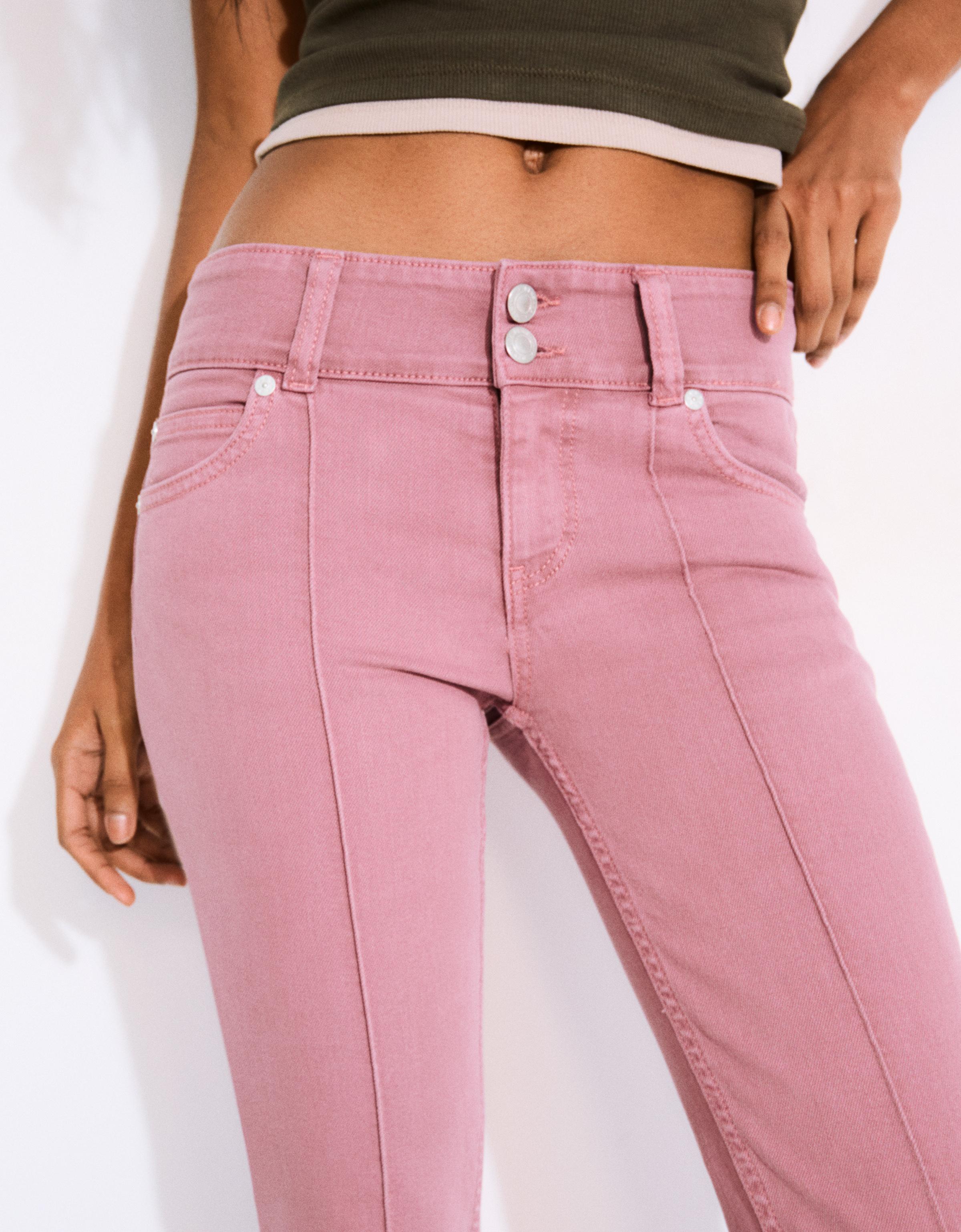 パンツ Bootcut Washed Pants - Pink M3636B126.FRONTCROP_grande.jpg