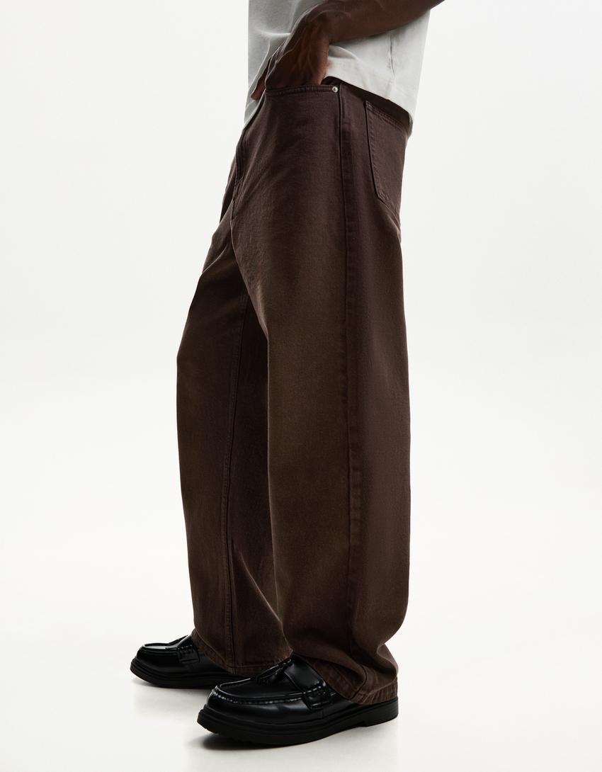 Jean Bugatti Pour Homme - Coupe Droite En Coton Stretch, 5 Poches, Style Délavé