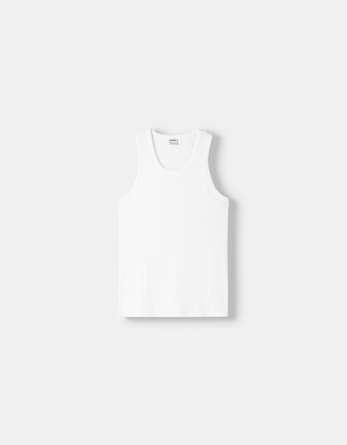 Ribbed vest top