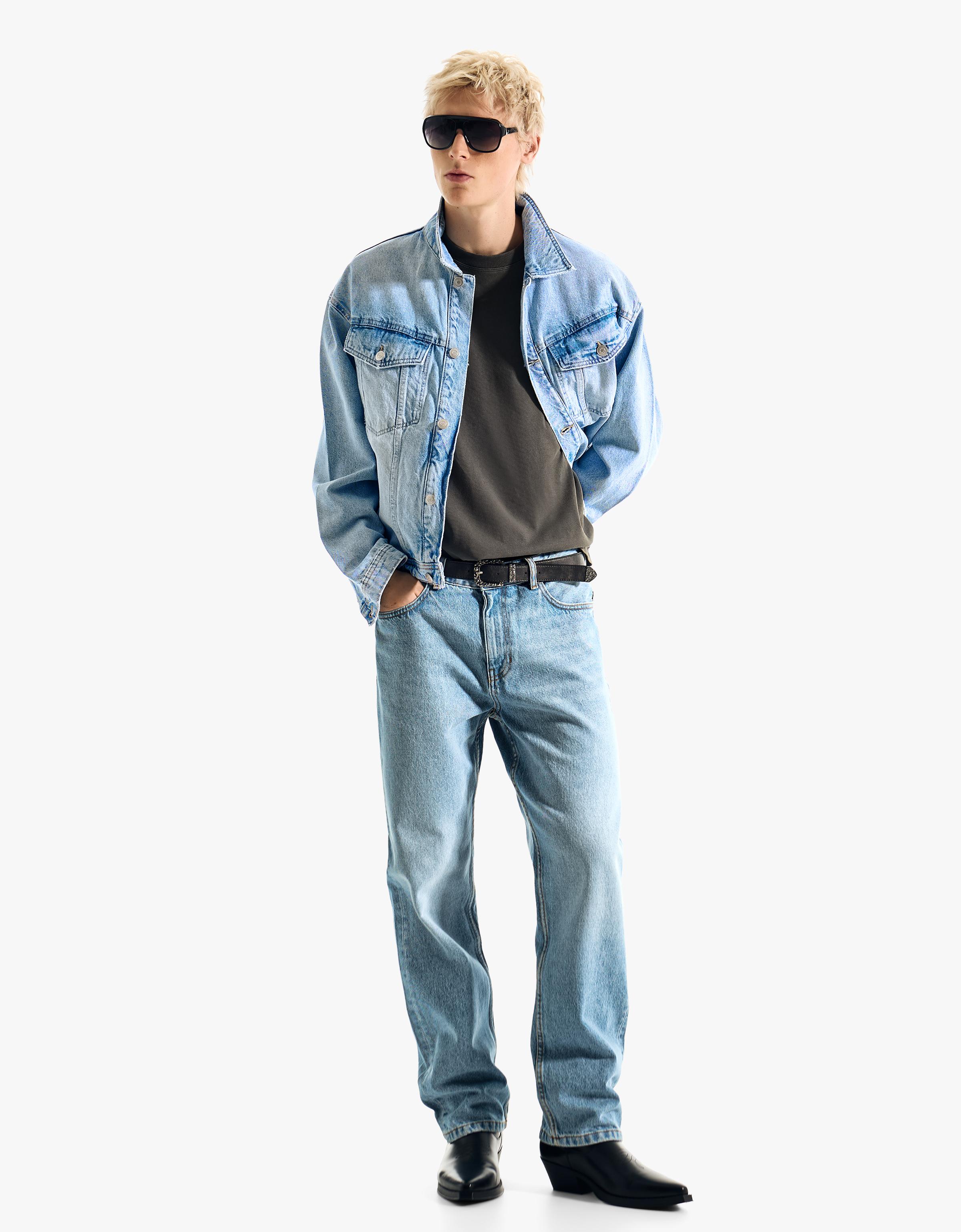 Denim jacket — Light blue
