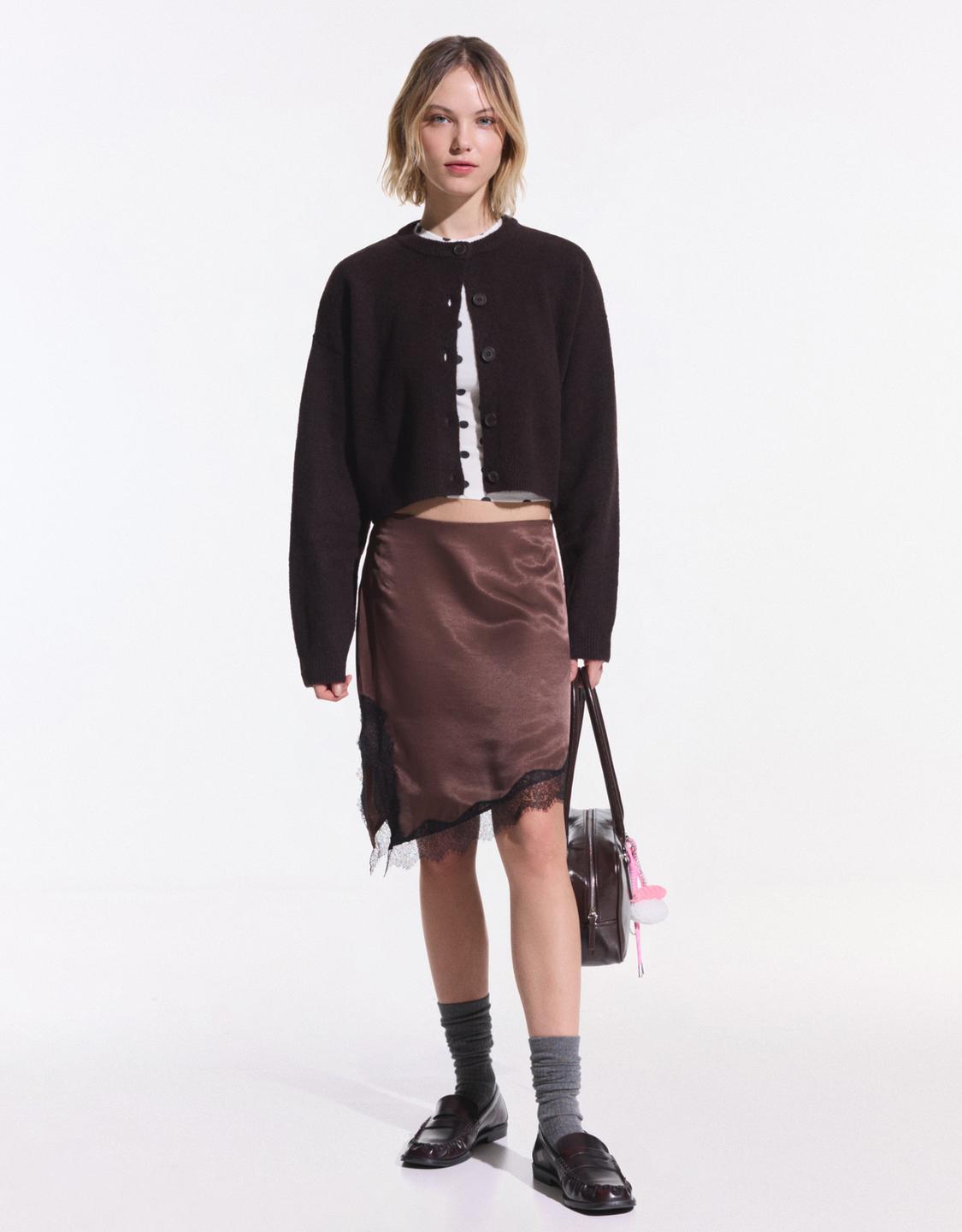 Cardigan boutonné toucher doux