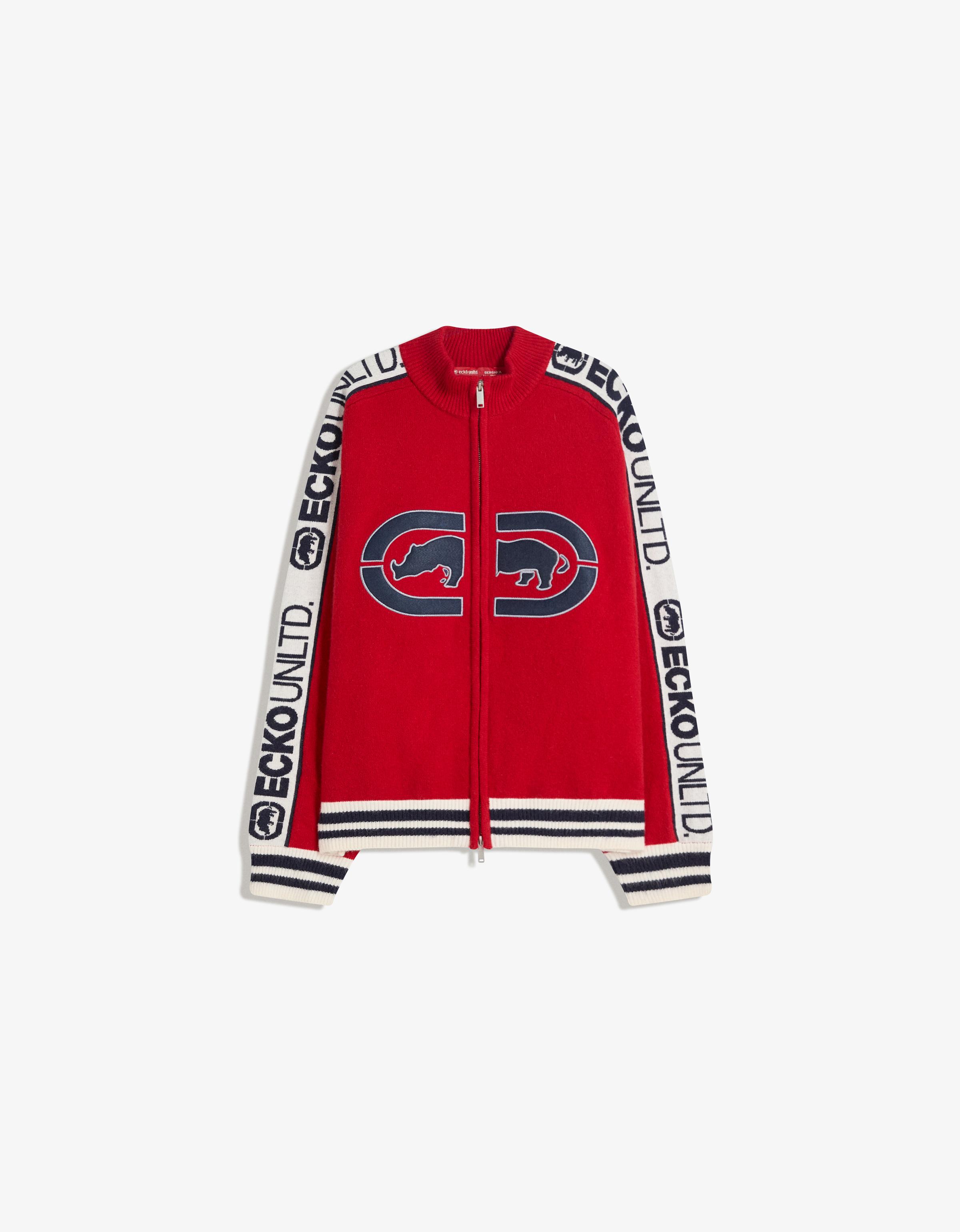 Bershka Ecko Unltd Jacke Herren Xl Rot