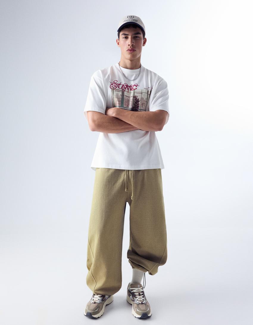 Multi-piece sneakers-Brown