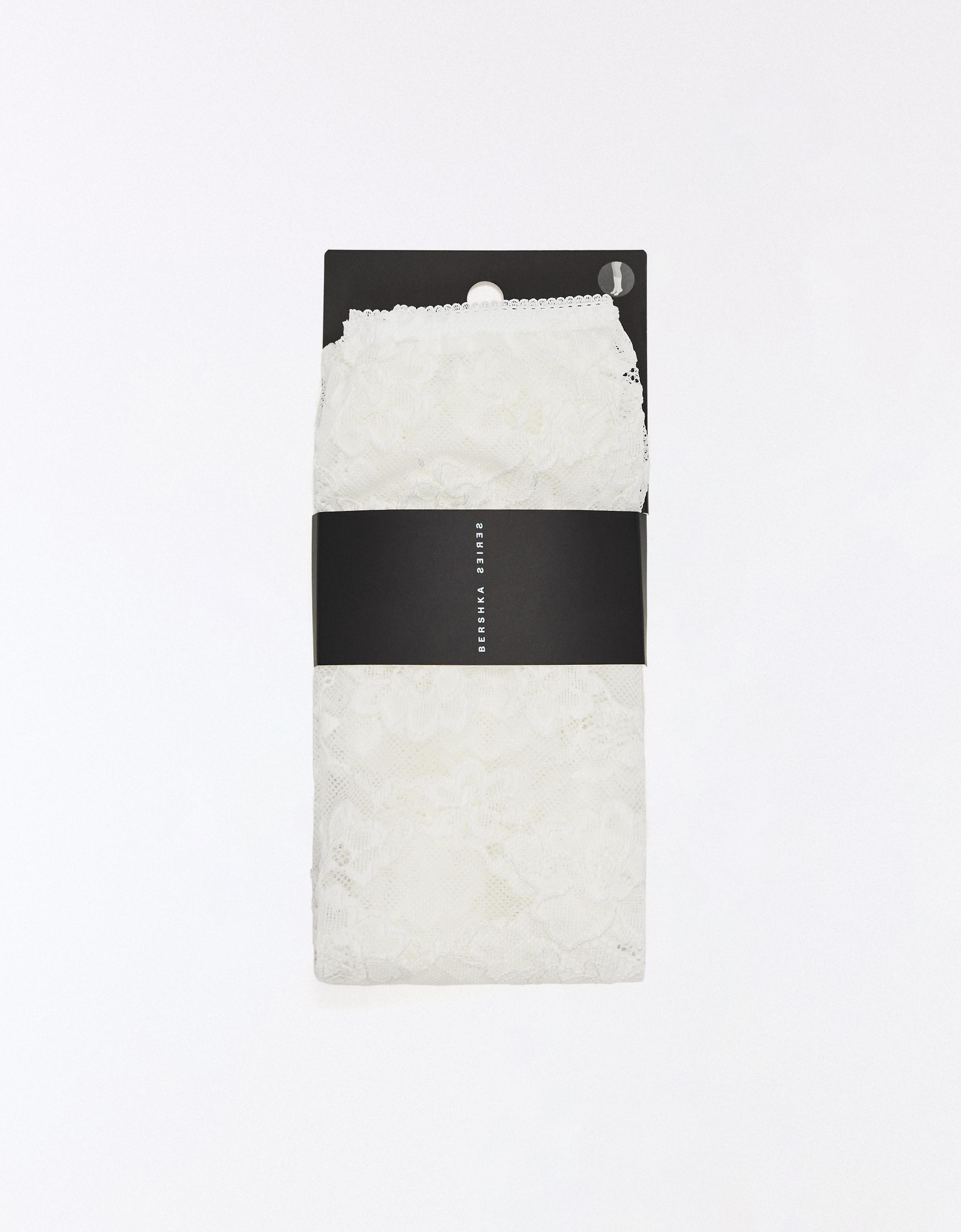 Dantelli kapri tayt - Görsel 2