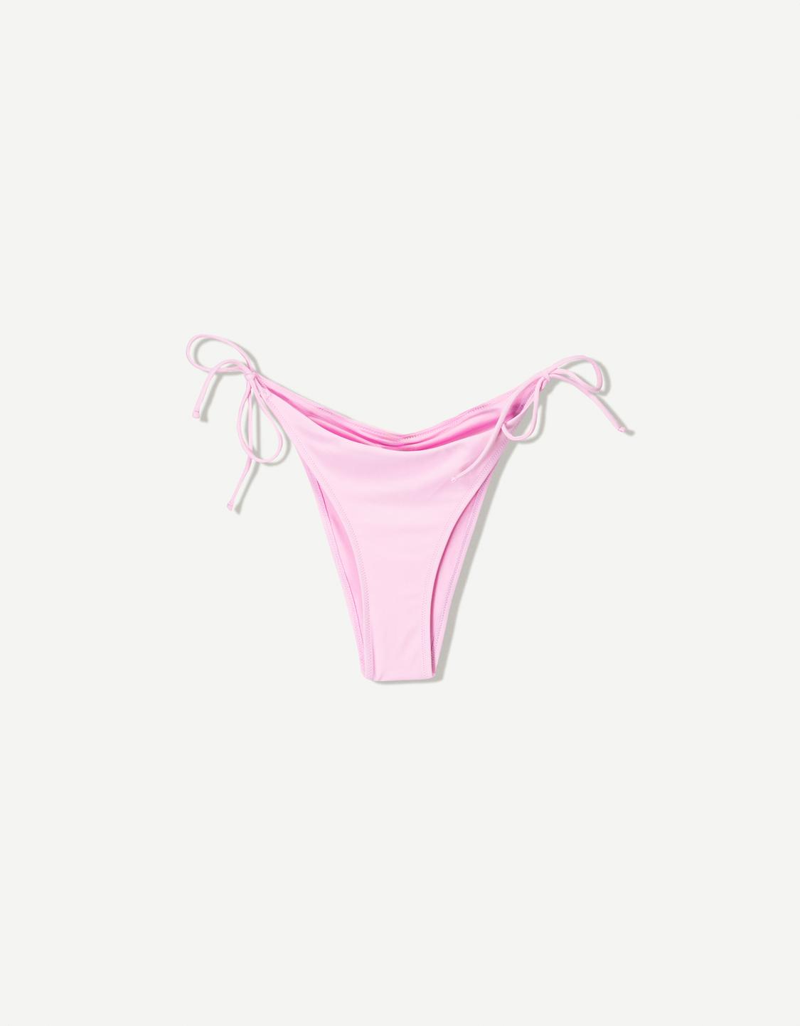 Gathered bikini bottoms