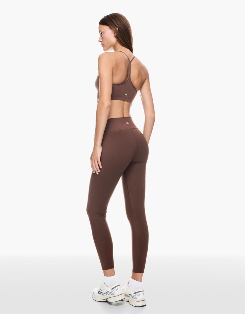 Top de tirants quick dry & breathable-Marrón-4