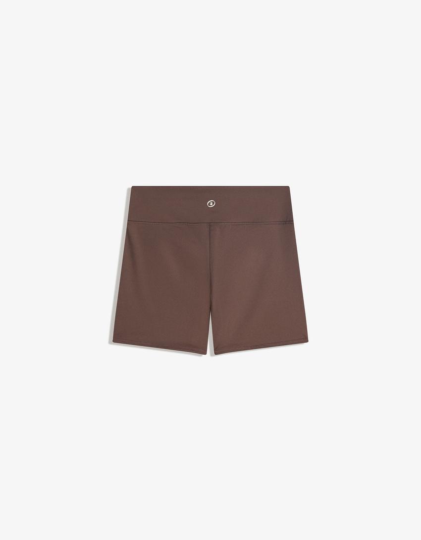 Short ciclista quick dry & breathable-Marrón-2