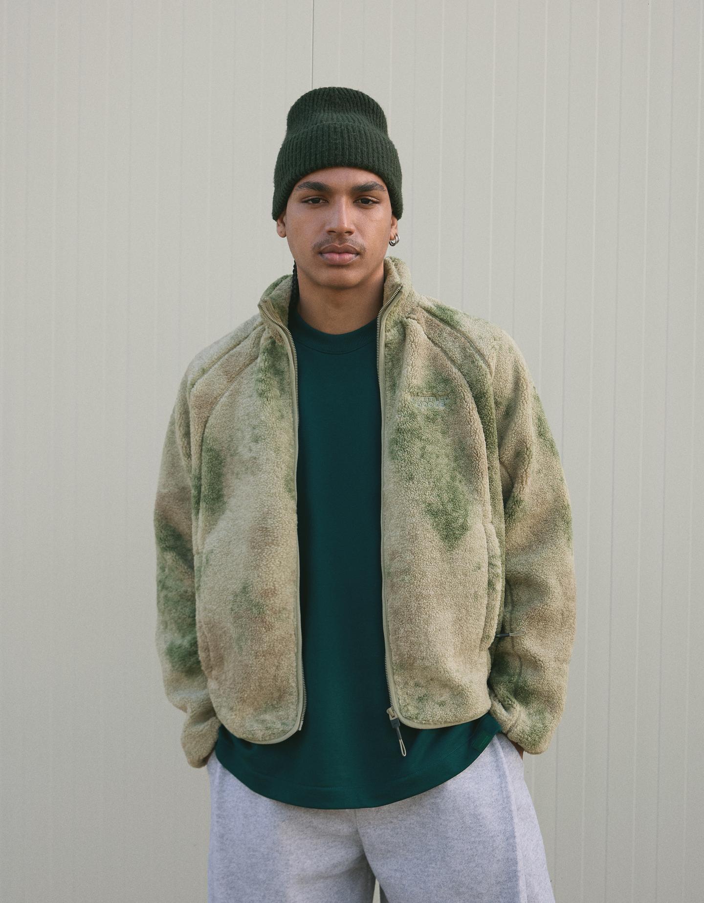 Bershka kurtka z kożuszkiem khaki