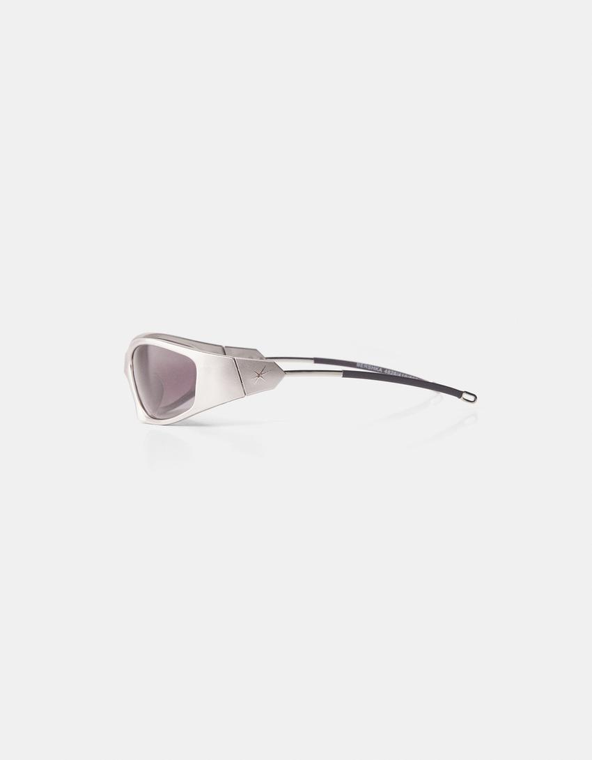 Lunettes de soleil-Argent-2