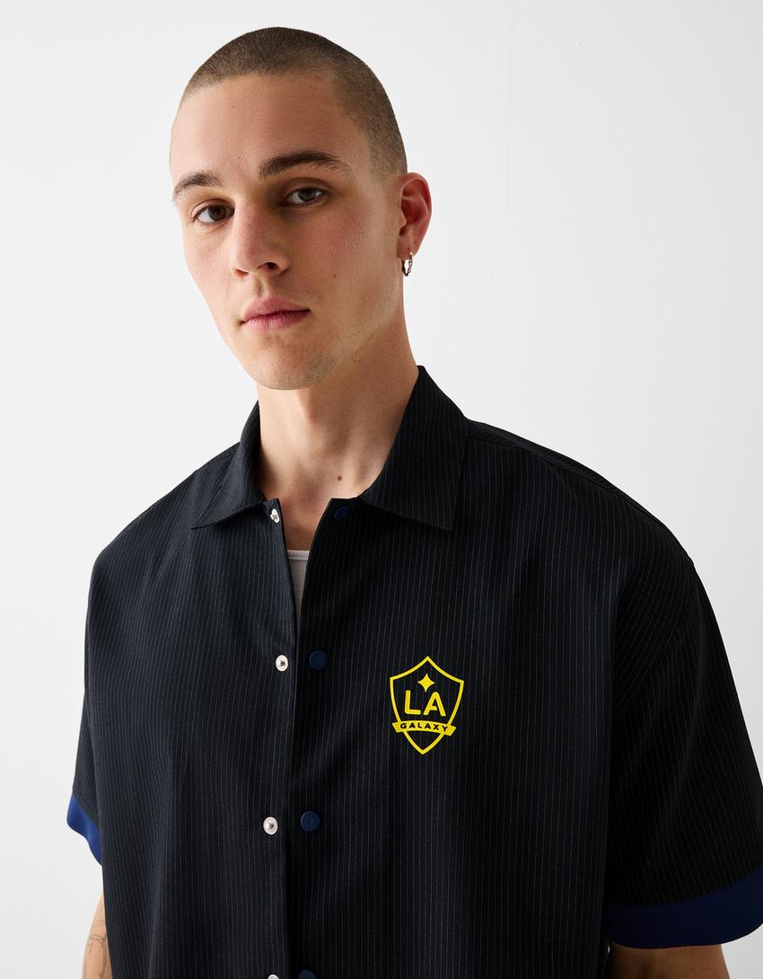 قميص كروب لوس أنجلوس جالاكسي-أسود-3