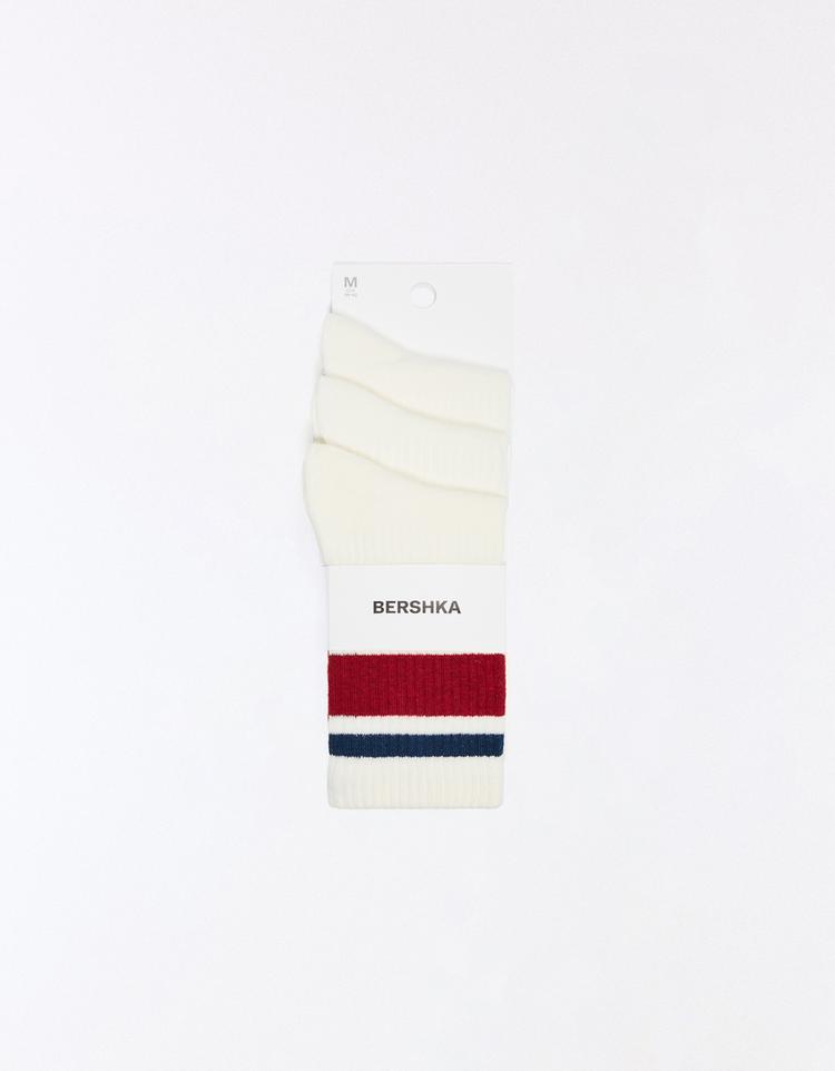 Retro sock pack — White