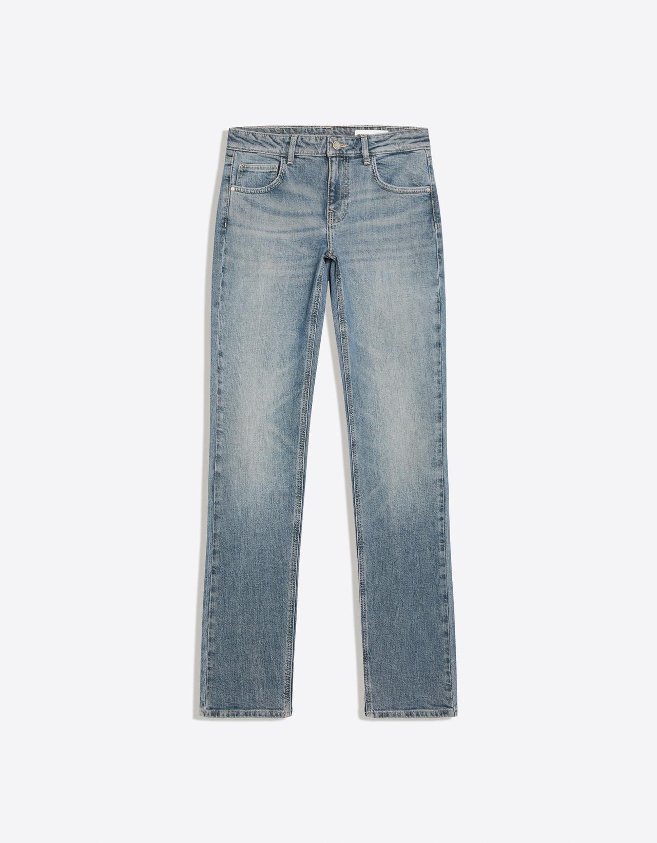 Low-rise slim fit jeans — Light blue