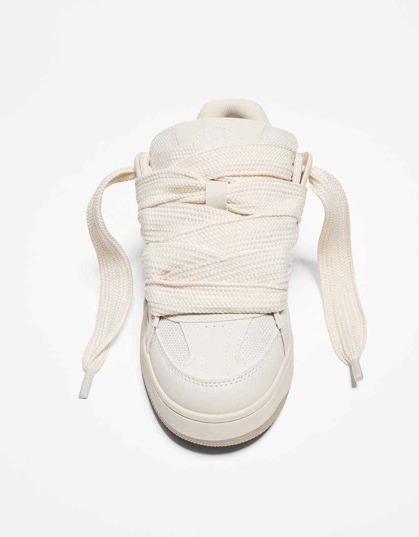 Zapatillas multicapas skate-Blanco-2