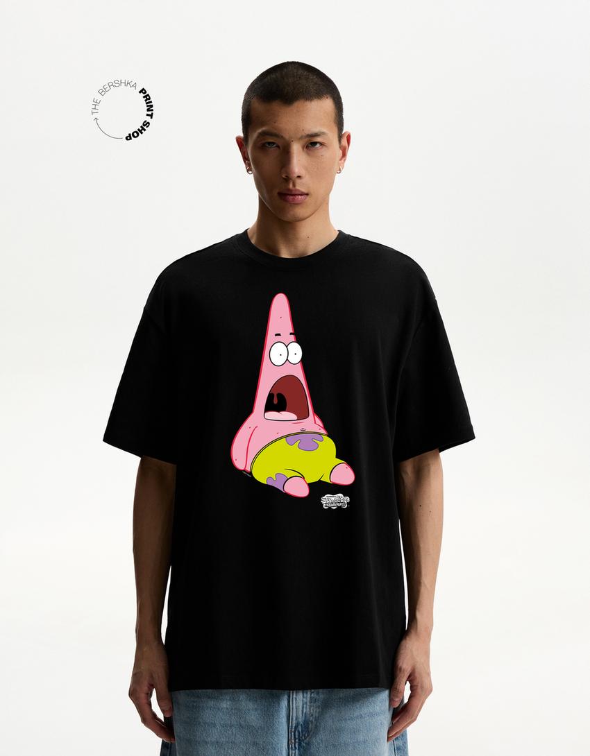 Maglietta SpongeBob a maniche corte Magliette Uomo Bershka