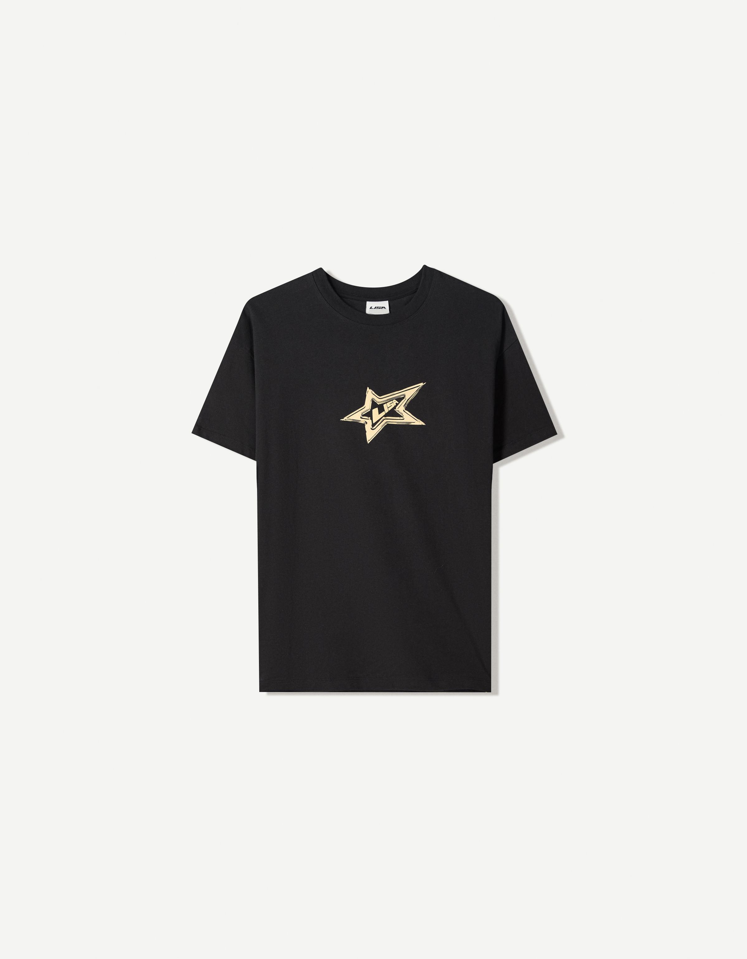 LiSA Tシャツ LISA ALTER EGO MERCHANDISE SPEEDI T-SHIRTS / BLK - NUBIAN