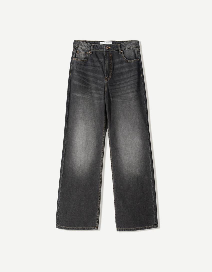 Baggy jean-Siyah-4