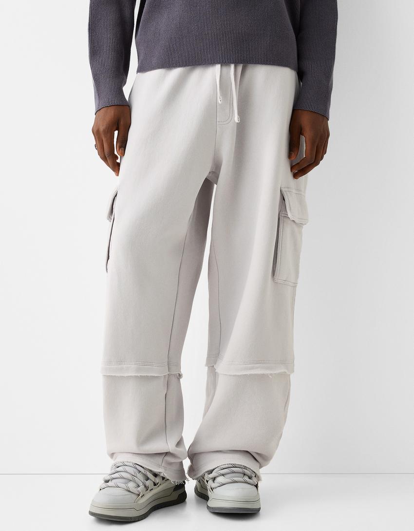 Pantalon cargo coutures-Pierre-1