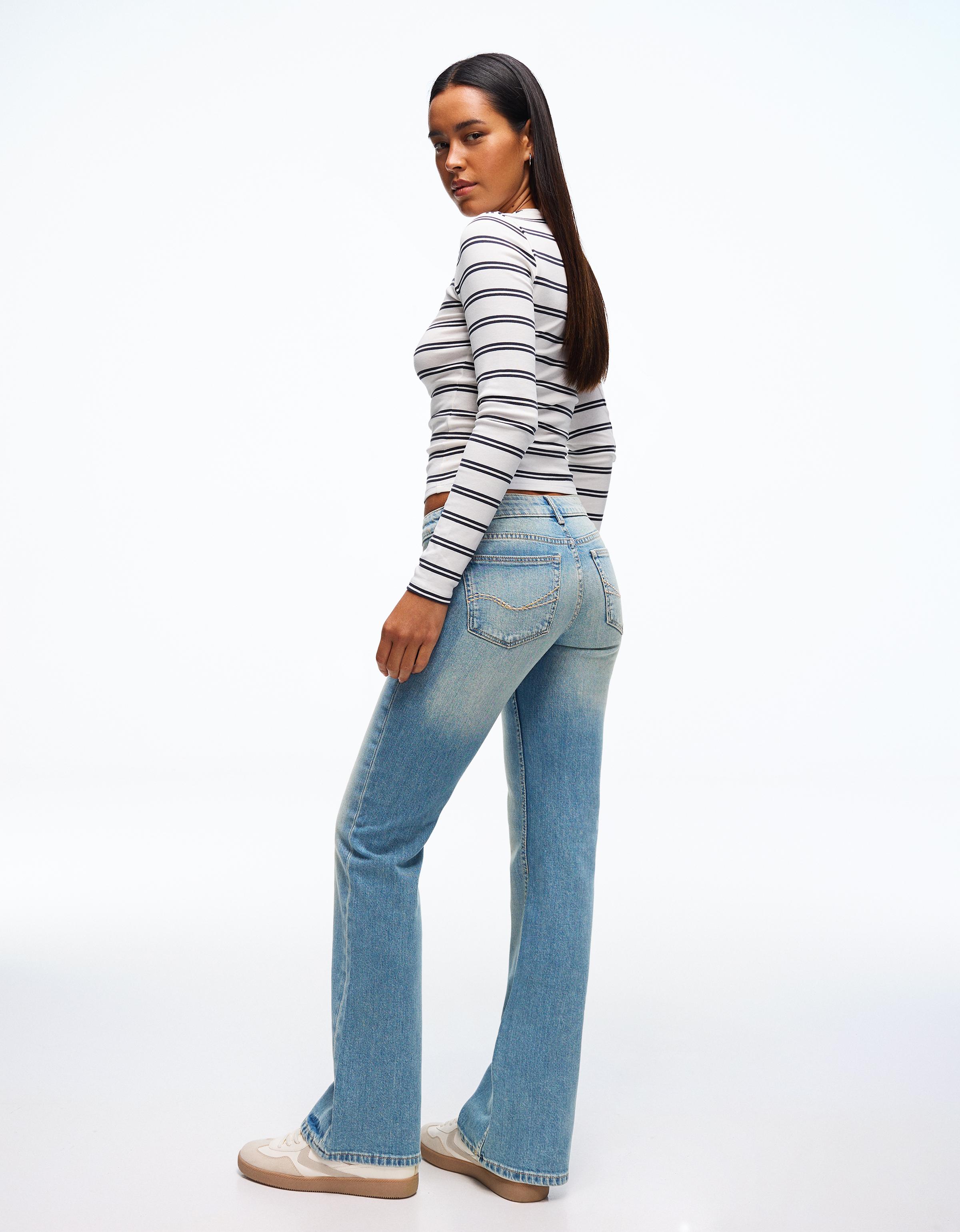 Düşük bel bootcut jean - Görsel 67