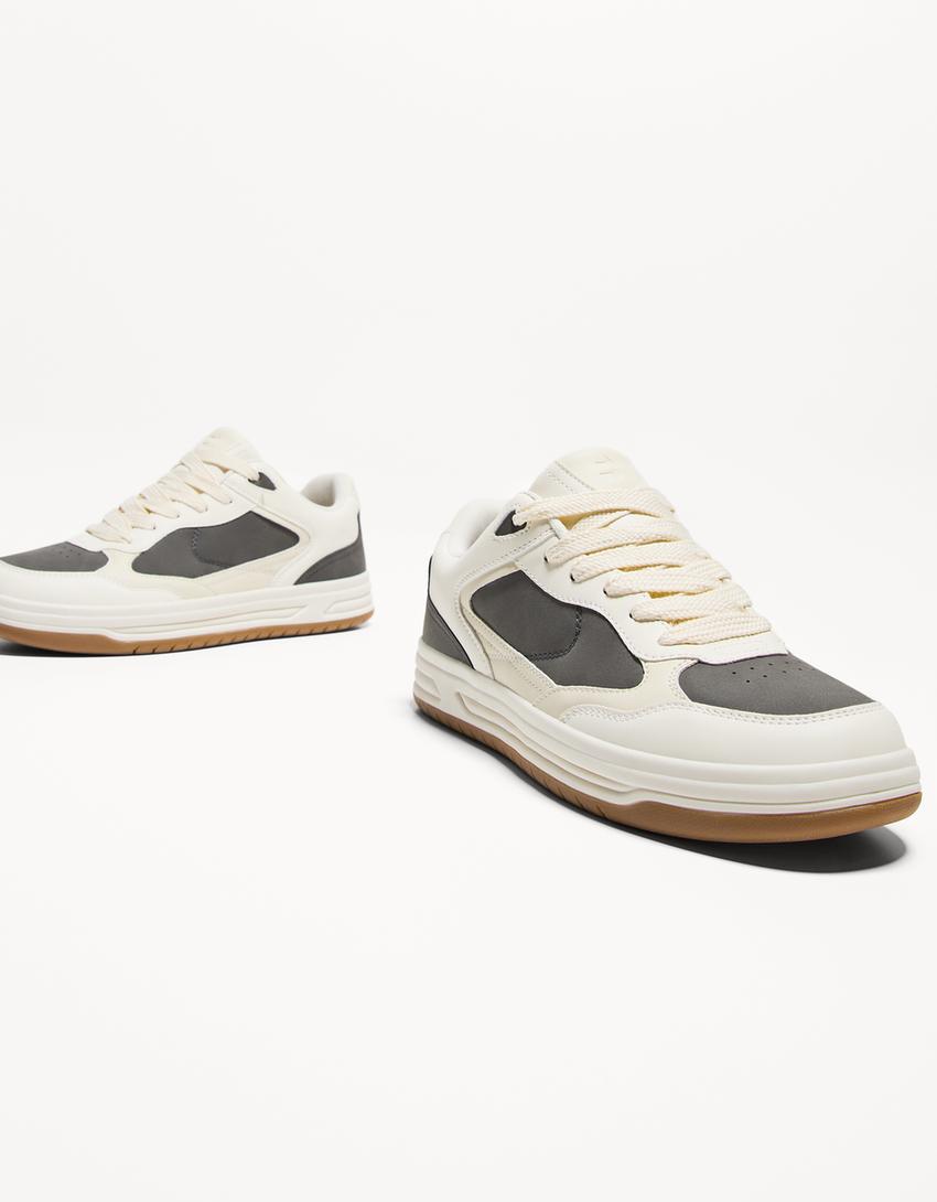 Multipiece trainers-Multicolored
