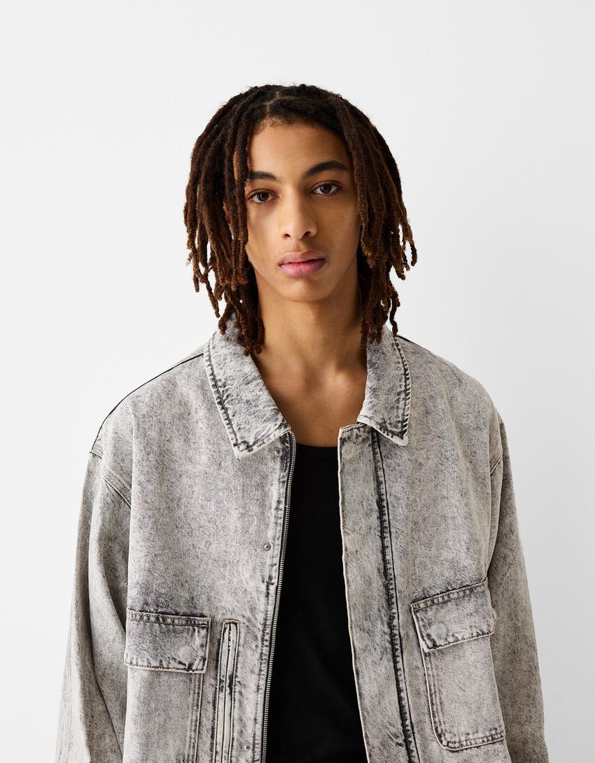 جاكيت بوليرو عامل-رمادي-2