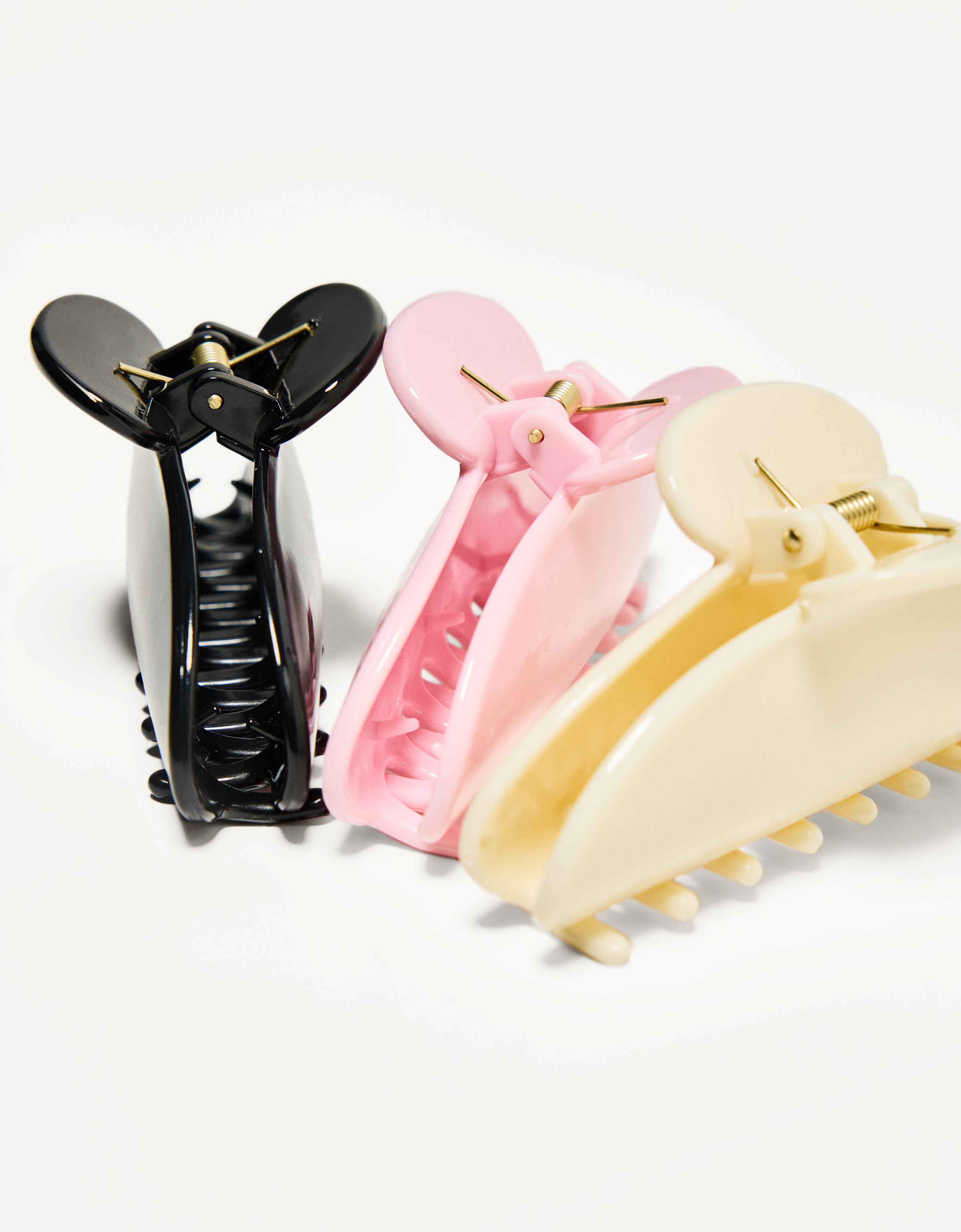 Pack of 3 hair clips - Accessories - BSK Teen | Bershka
