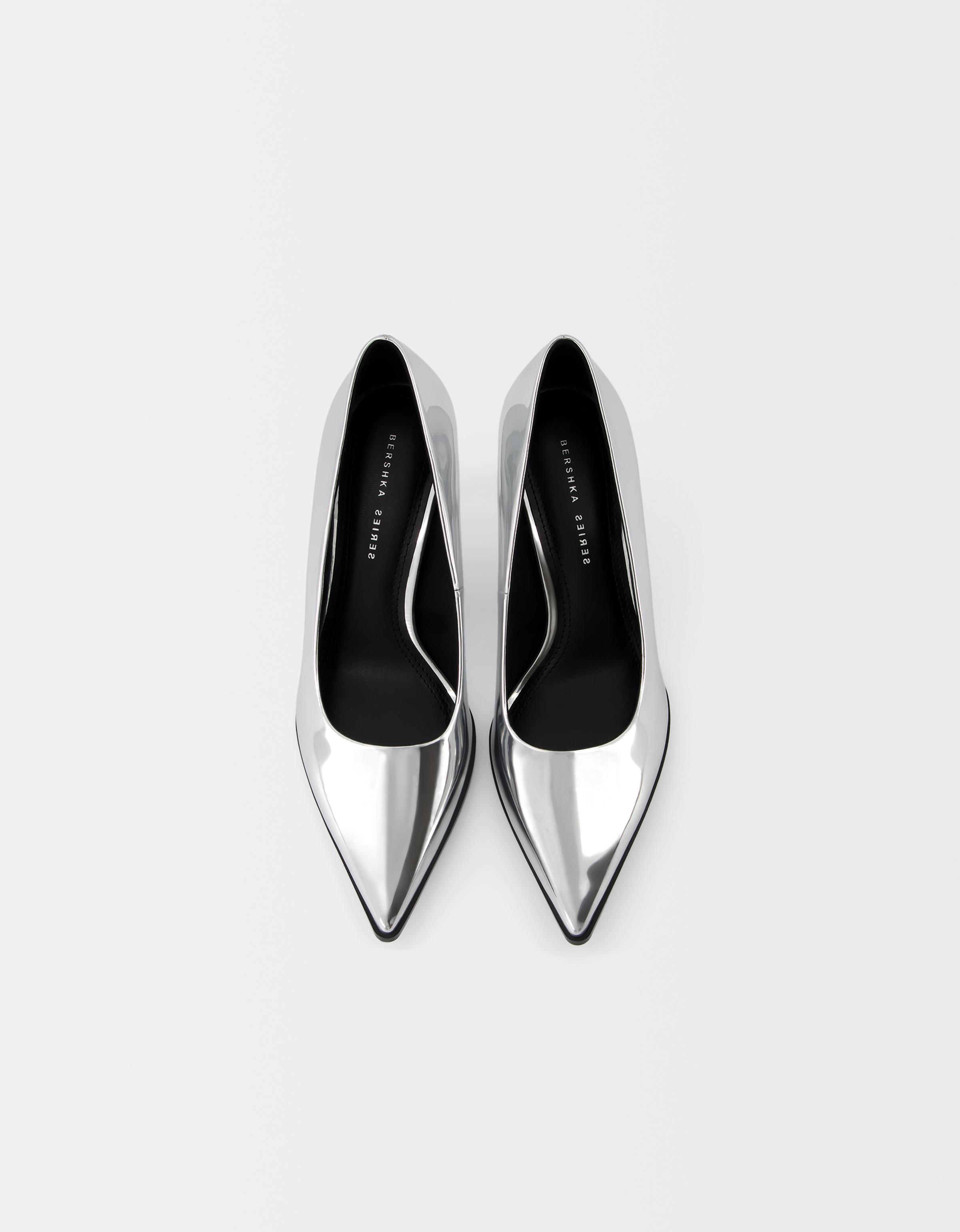 スペイン発☆Bershka♪メタリックハイヒール Metallic high-heel shoes - Shoes - Women | Bershka