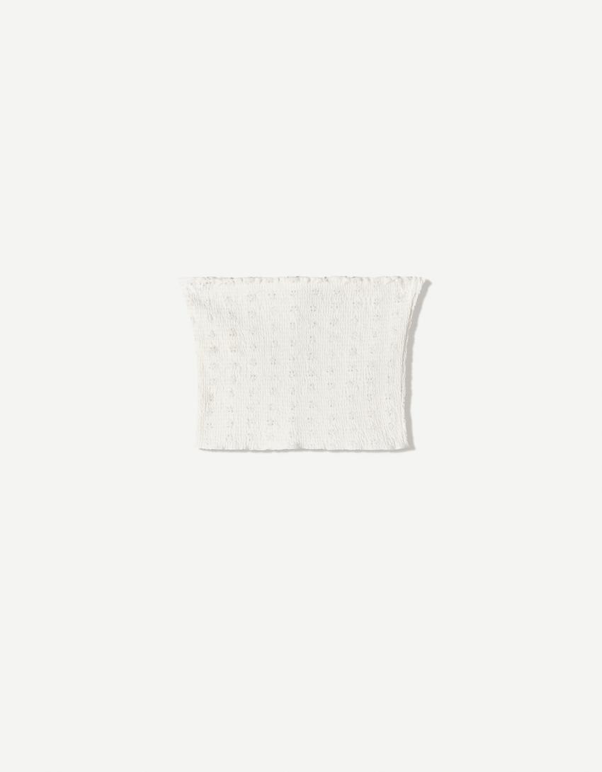 Bandeau top-Off white-3