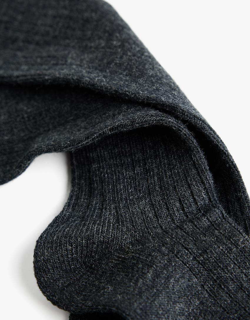 Short socks-Grey