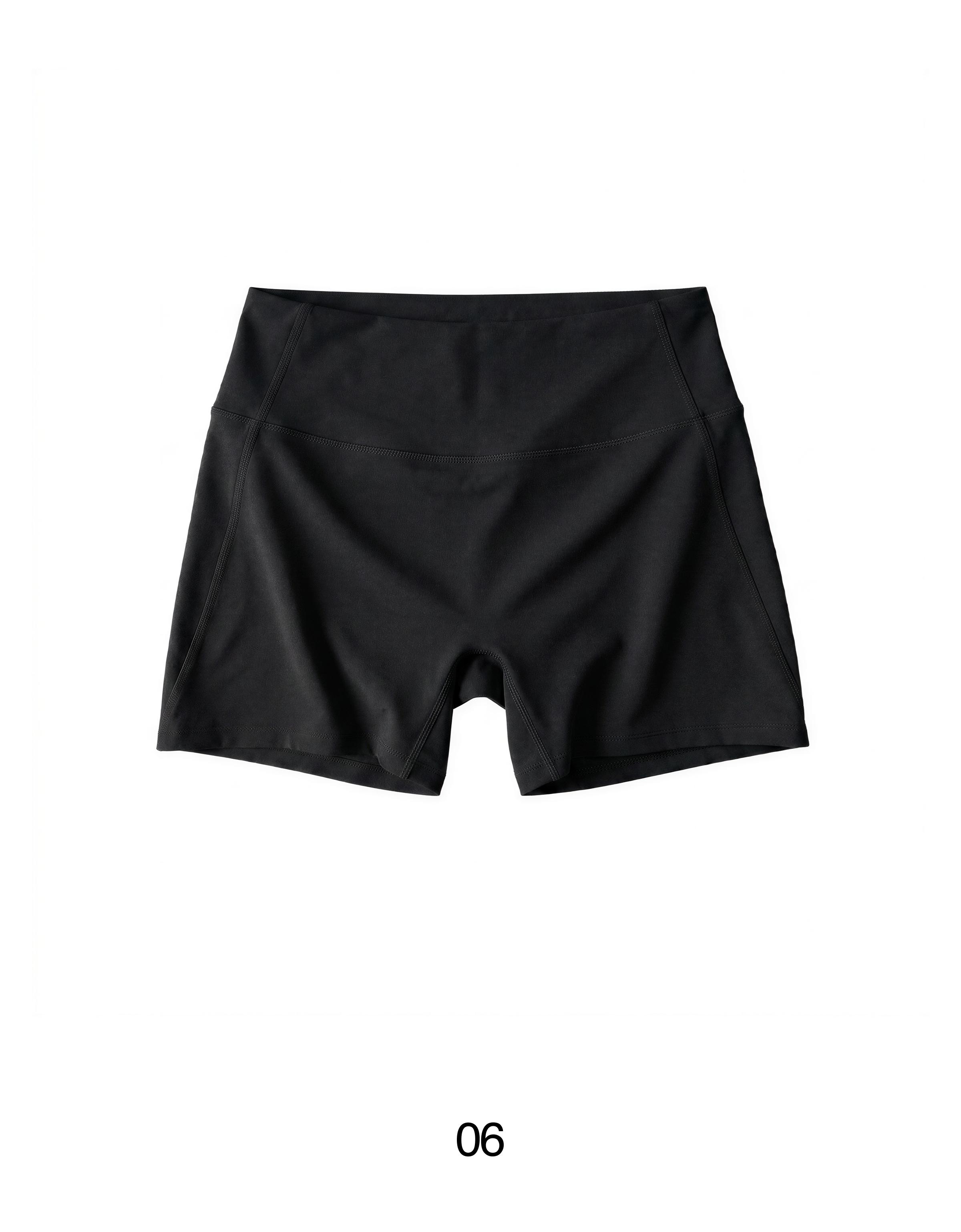 Breathable & Quick Dry technical fabric shorts — Black