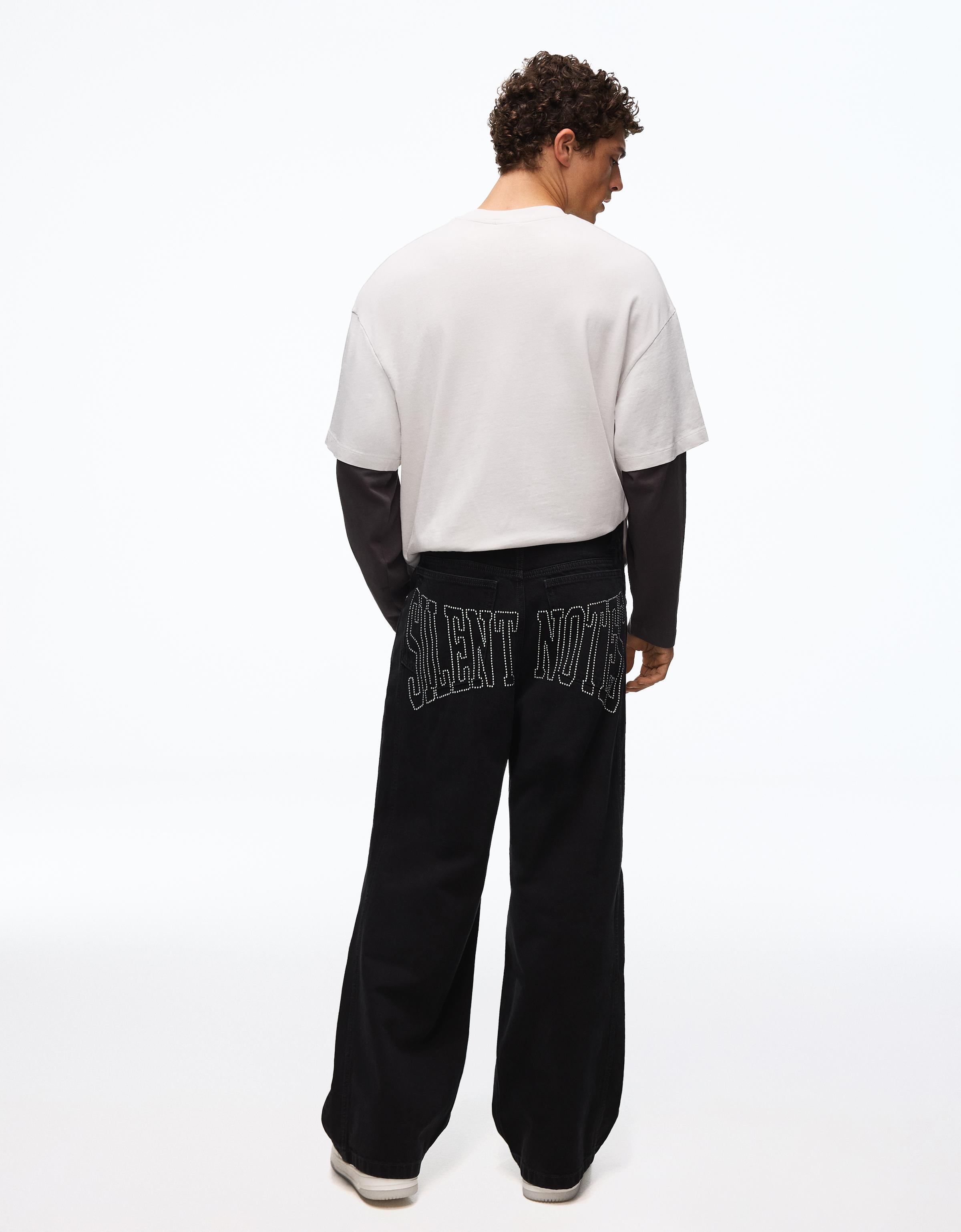Bershka Zımbalı jean görsel 8