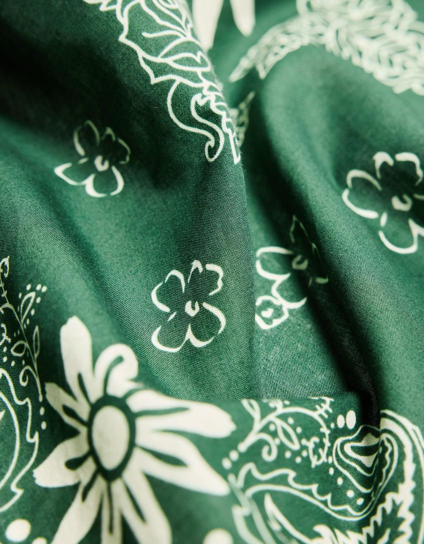 Pañoleta print-Verde-4
