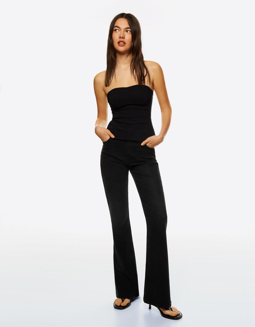 Flared jeans