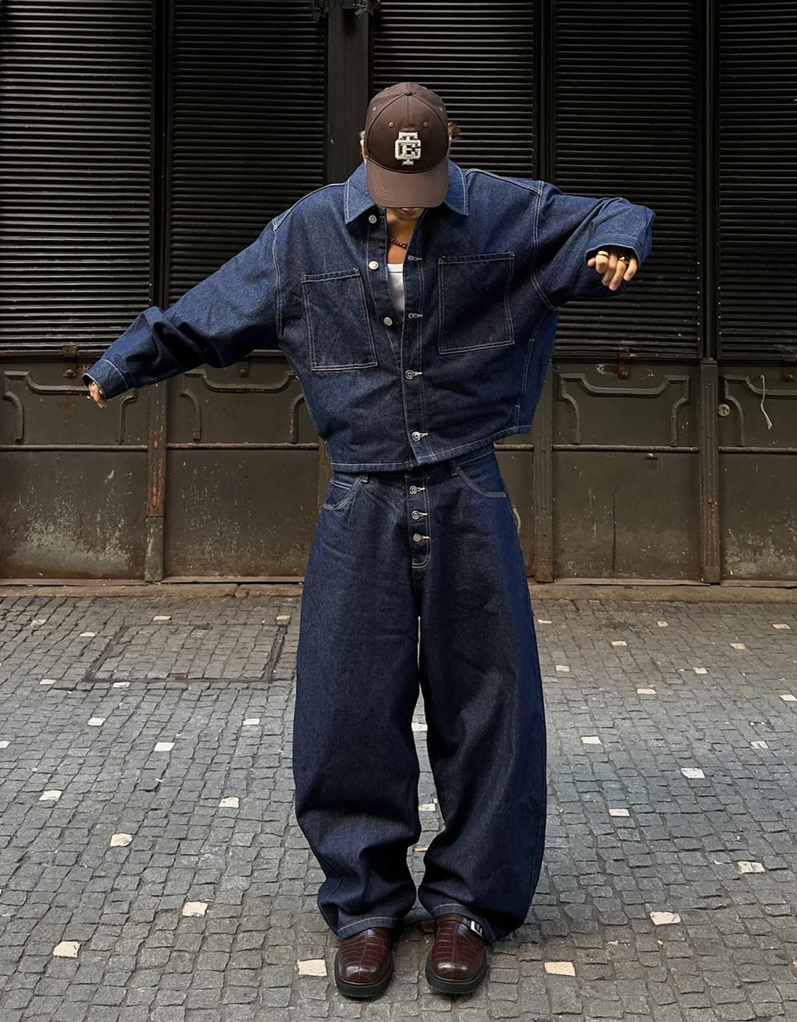 Barrel jeans