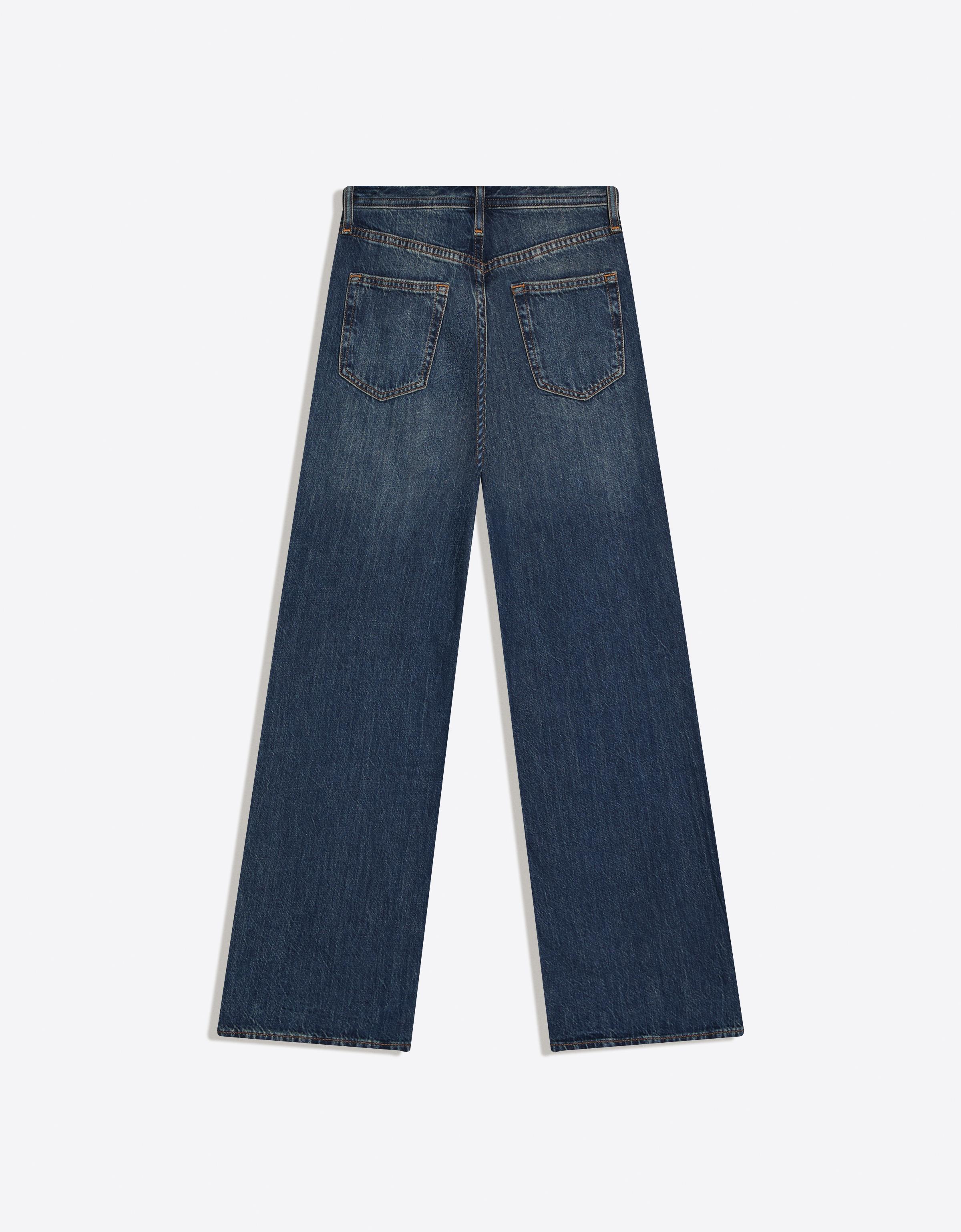 straight fit düşük bel jean - Görsel 5