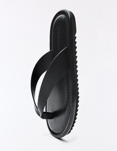 Thong strap sandals — BLACK 3