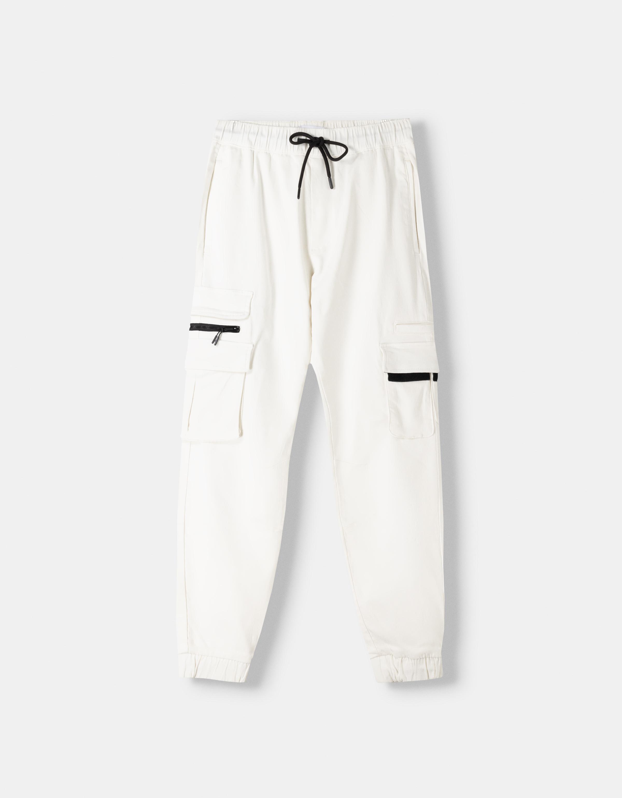 Cargo Jogginghose Herren - Bequeme Baggy Hose Mit Vielen Taschen