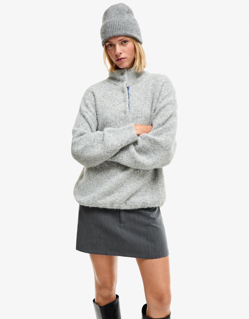 Basic beanie-Grey