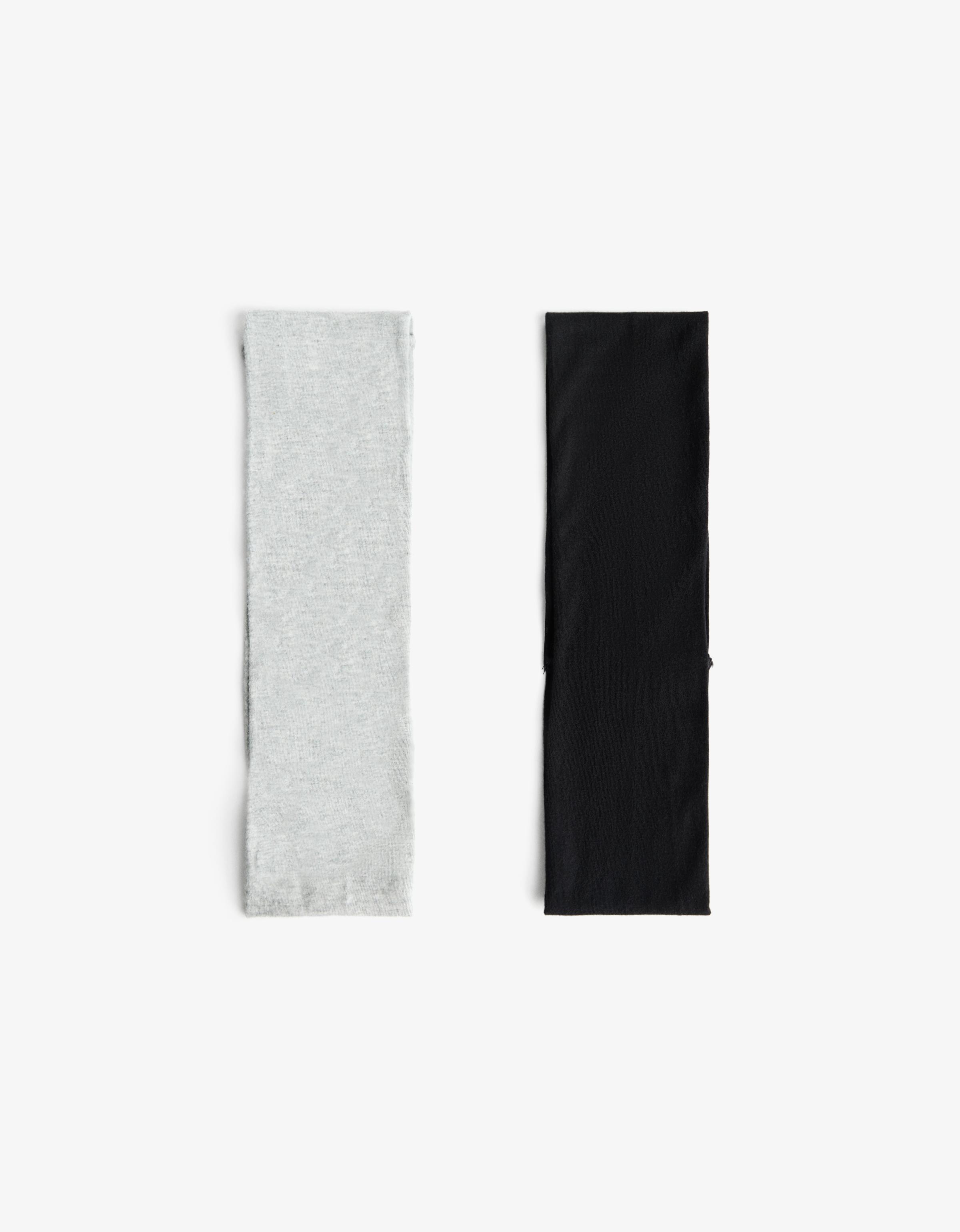 Pack of 2 hair bands — Black