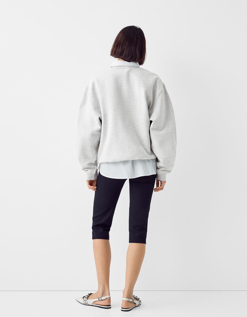 Sweat interlock-Gris-1