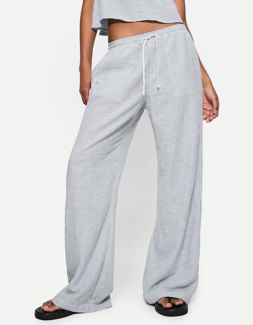 Rustic top and pants set-Rustic top and pants set