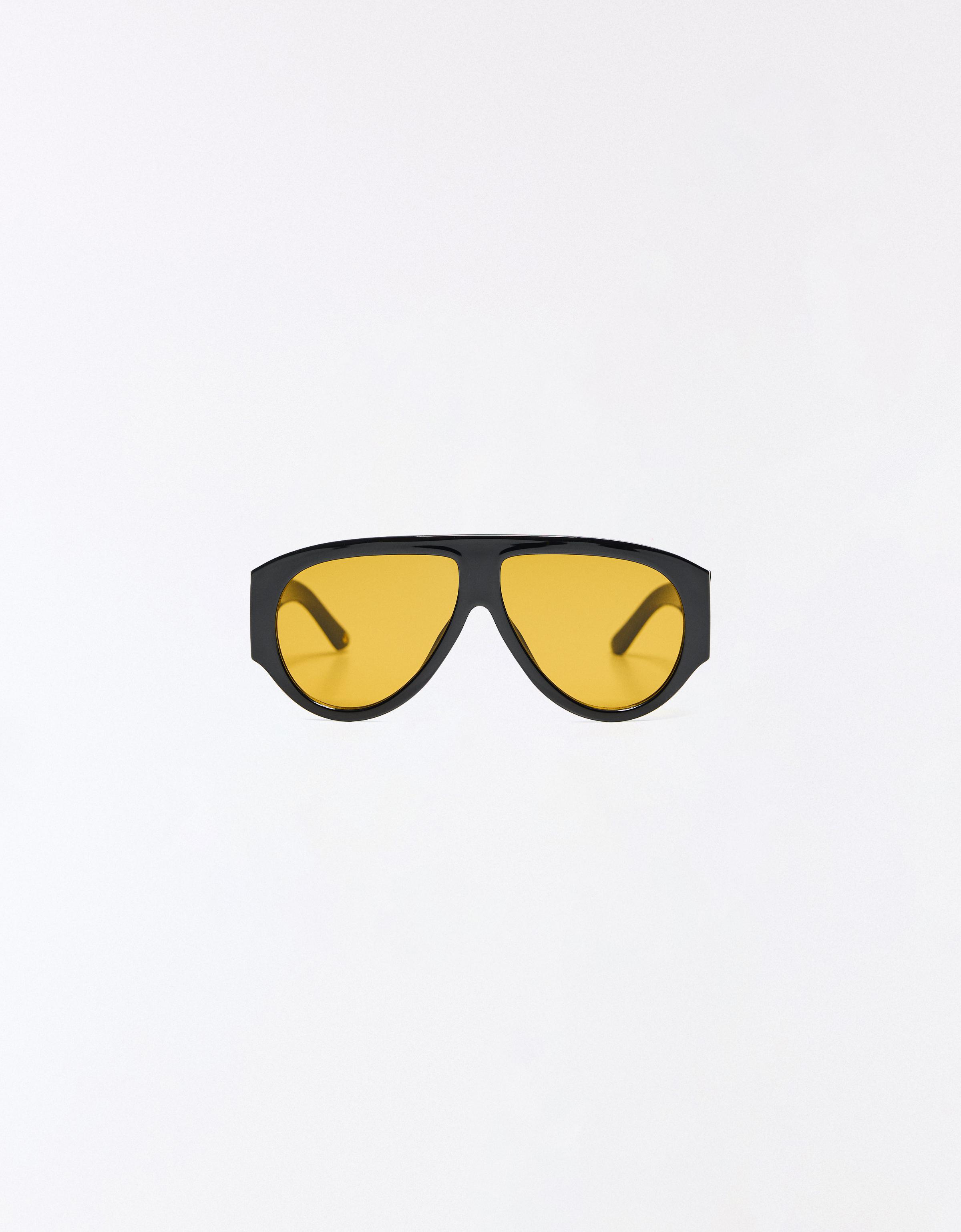 Acetate sunglasses — Black