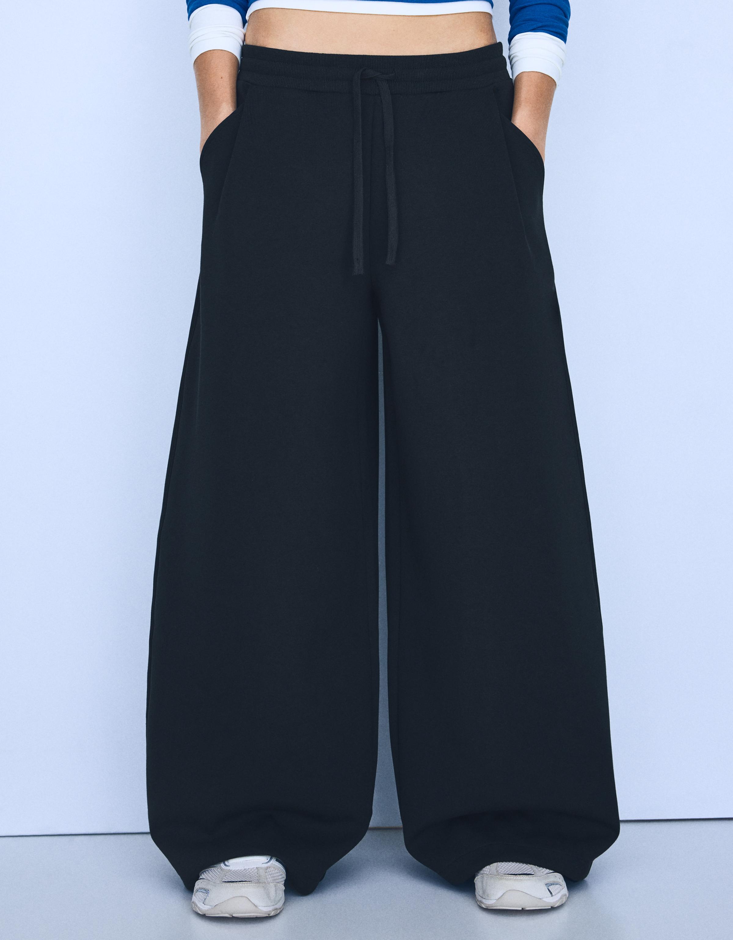 Barrel trousers — Black